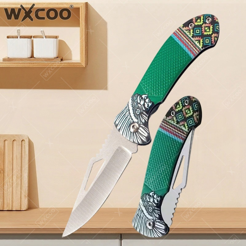 Kitchen Q - WXCOO Klappmesser aus Edelstahl, Kochmesser, Küchenmesser,