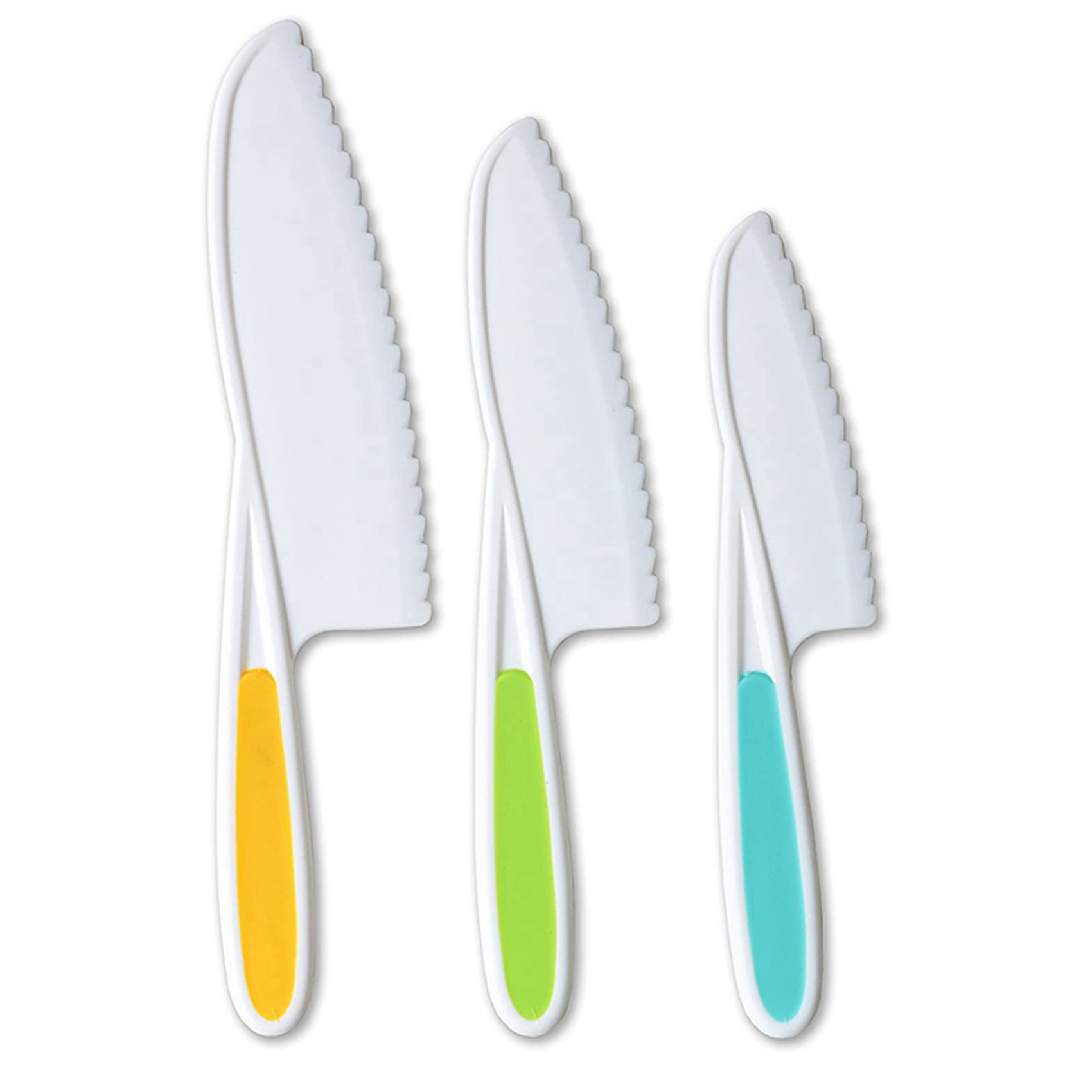 Kitchen Kids Baking Set - GTBL Messer für Kinder, 12-teiliges Nylon-Küchenmesser-Set