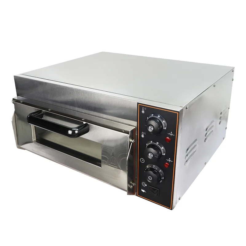 Commercial Kitchen Baking Equipment - Edelstahl-Einzeldeck-Pizzaofen – Für Heimküchen & Gewerbliche
