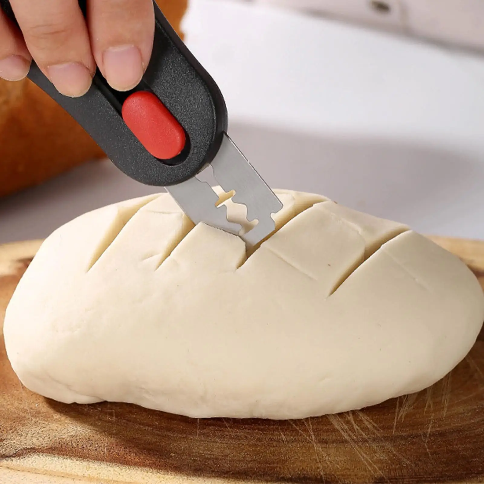 Bread Lame Scoring - Zieh- und Drück-Brotstechmesser, Teigstechwerkzeug für Sauerteigbrot,