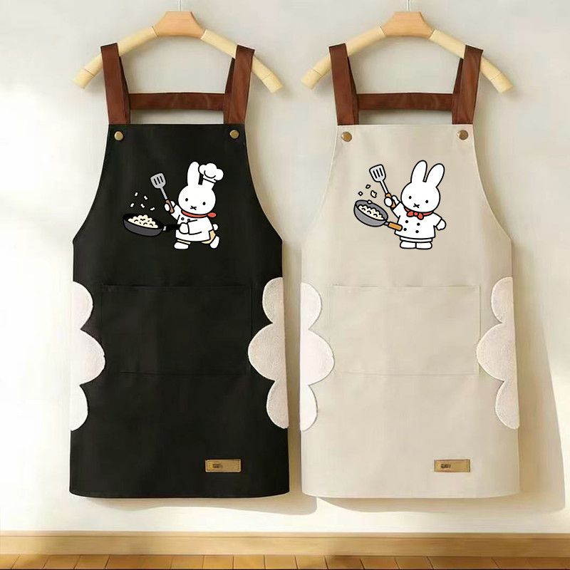 Kitchen Q - Neue Cartoon Miffy Kaninchen Schürze, wasserdicht,