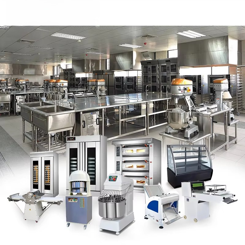 Commercial Kitchen Baking Equipment - Kommerzielle Backausrüstung Brotbackmaschine Gebäckmaschine Industrielle Backzubehör