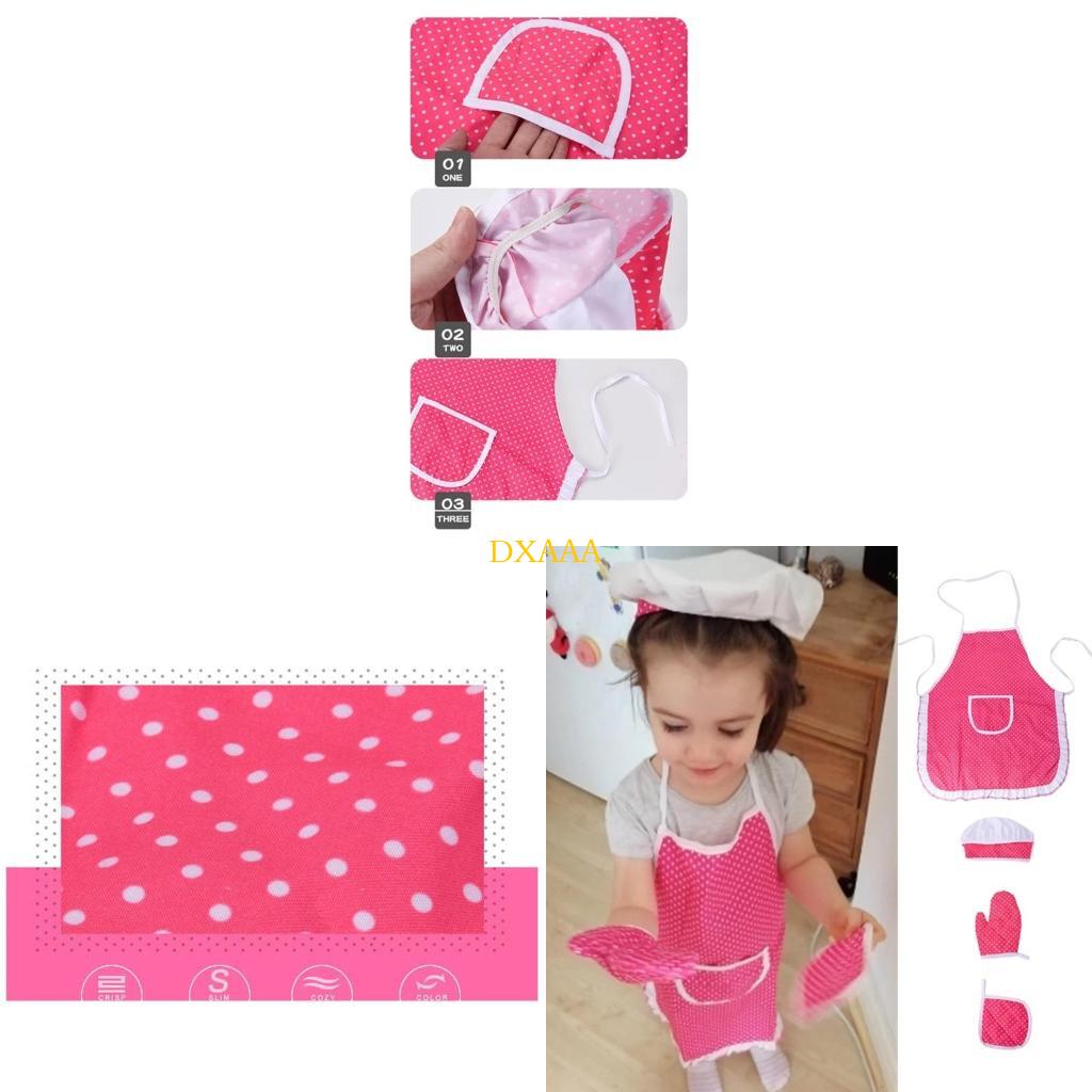 Kitchen Kids Baking Set - DXAA Köche Kostüm Set Kids und