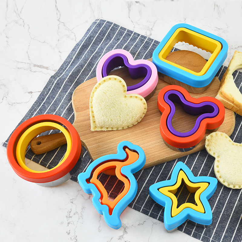 Kitchen Kids Baking Set - Edelstahl Sandwich Cutter und Sealer Set