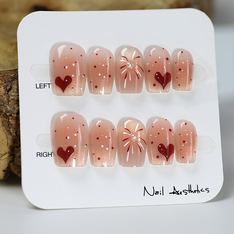 Decorating Tip Set - 10 Stück/Set Künstliche Fingernägel, DIY-Nägel, handgefertigte