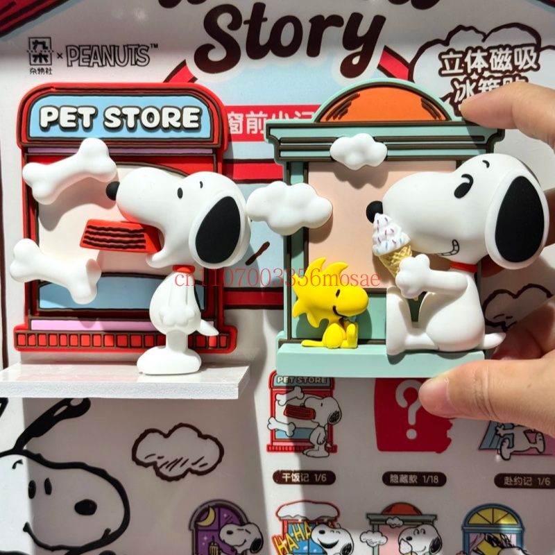 Kitchen Q - Peanuts Snoopy Kühlschrankmagnet Blind Box Anime