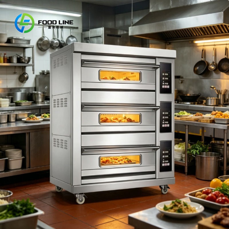 Commercial Kitchen Baking Equipment - Gewerblicher Backofen aus Edelstahl für Brot,