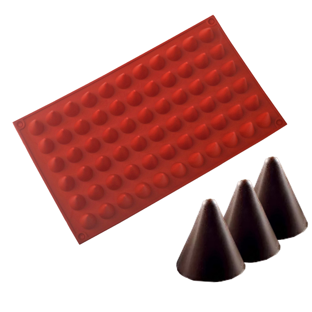 66-Zellen Kegel Schokolade Bac – Kitchen Tools In Baking Bewertung und Preis