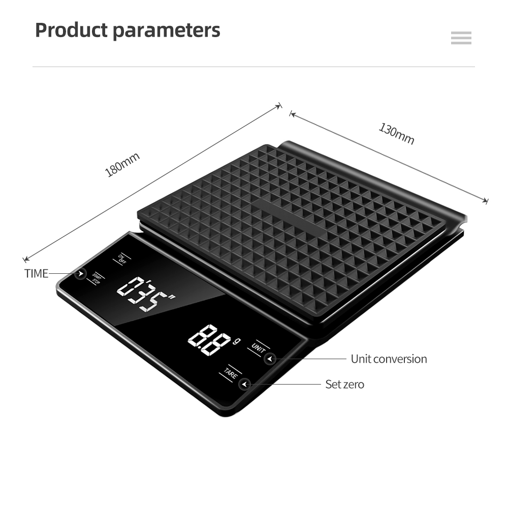 Intelligente Kaffee-Elektronik – Kitchen Baking Scale Bewertung und Preis