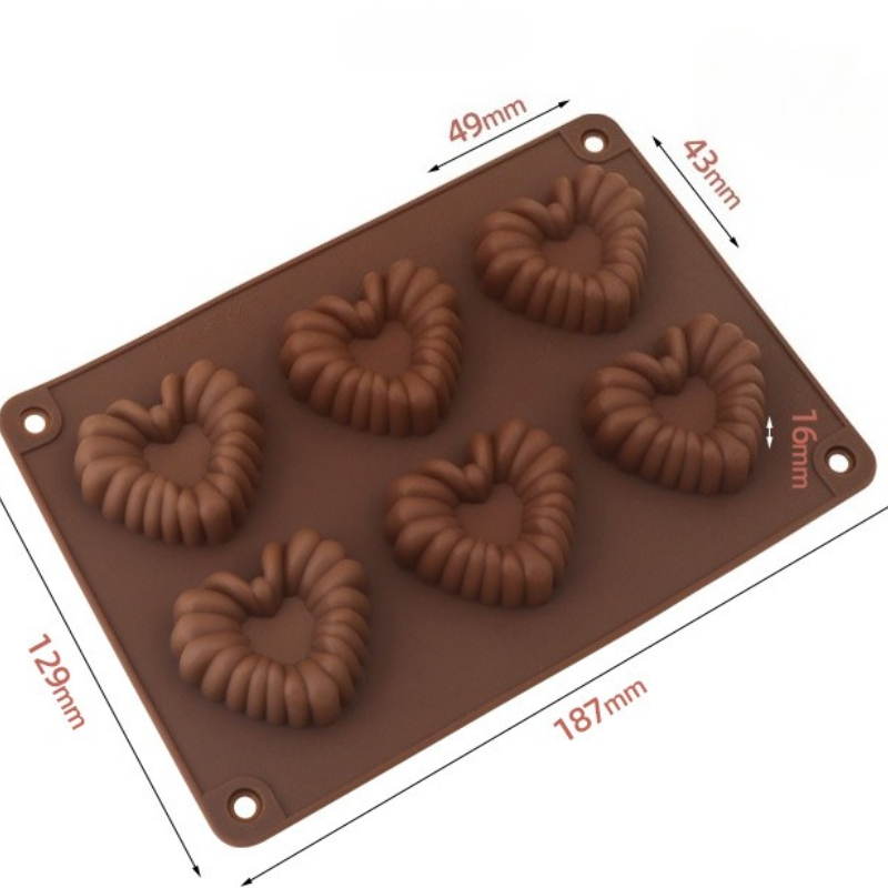 Herzförmige Silikon-Schokolade – Kitchen Tools In Baking Bewertung und Preis