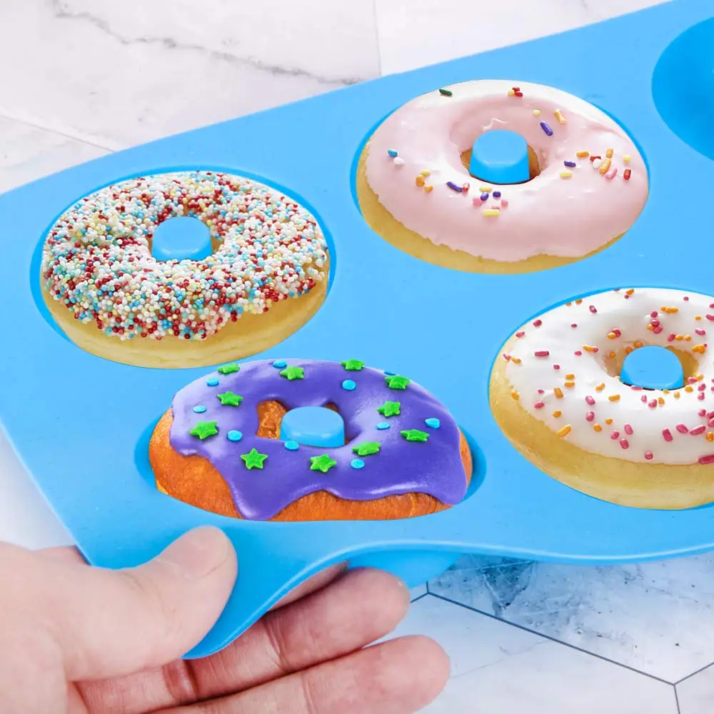 6-Loch-Silikon-Donut-Form, Bac – Kitchen Baking Utensils Bewertung und Preis