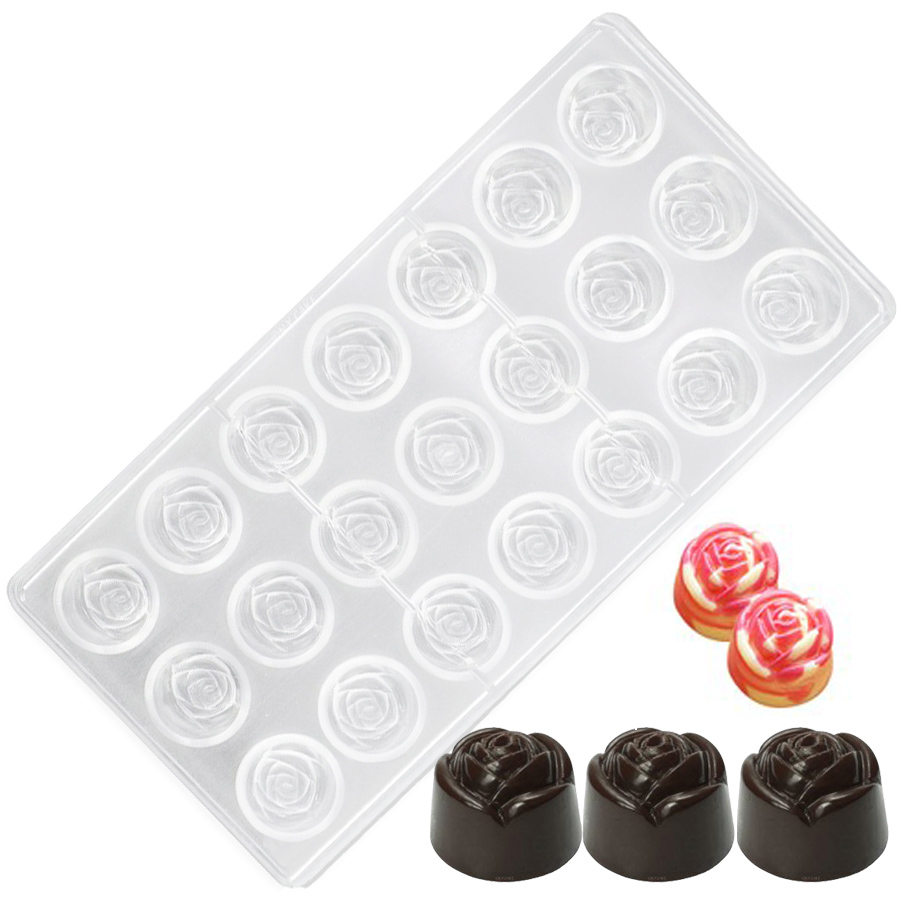 21-Loch Rose Stil Transparent  – Kitchen Tools In Baking Bewertung und Preis