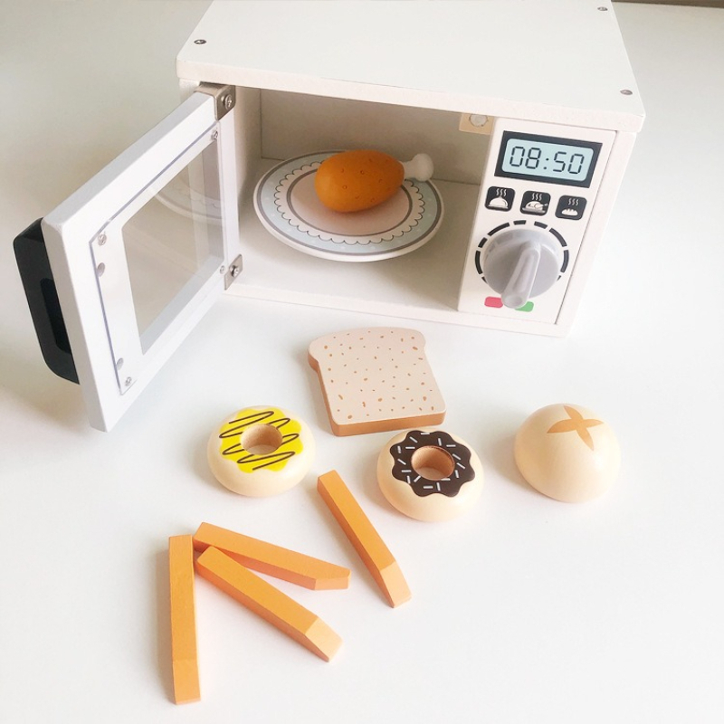 Holz-Mikrowellen-Backofen-Spie – Kitchen Kids Baking Set Bewertung und Preis