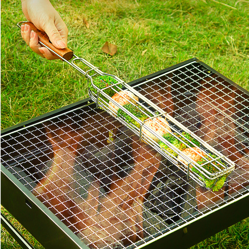 304 Edelstahl Grill käfig Camp – Kitchen Baking Utensils Bewertung und Preis