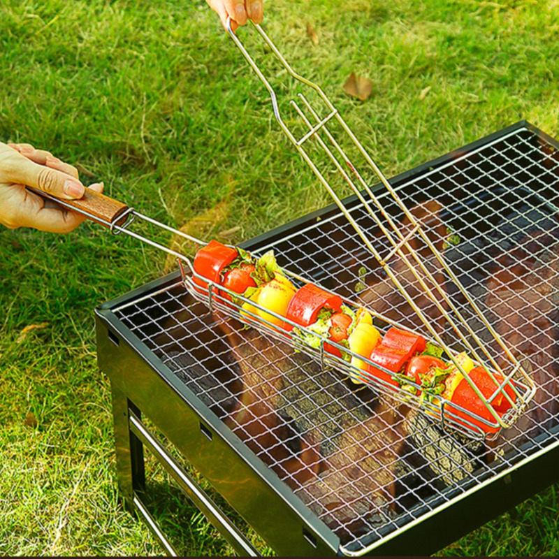304 Edelstahl Grill käfig Camp – Kitchen Baking Utensils Bewertung und Preis