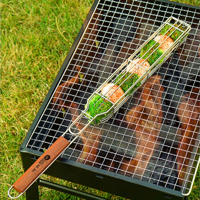304 Edelstahl Grill käfig Camp – Kitchen Baking Utensils Bewertung und Preis