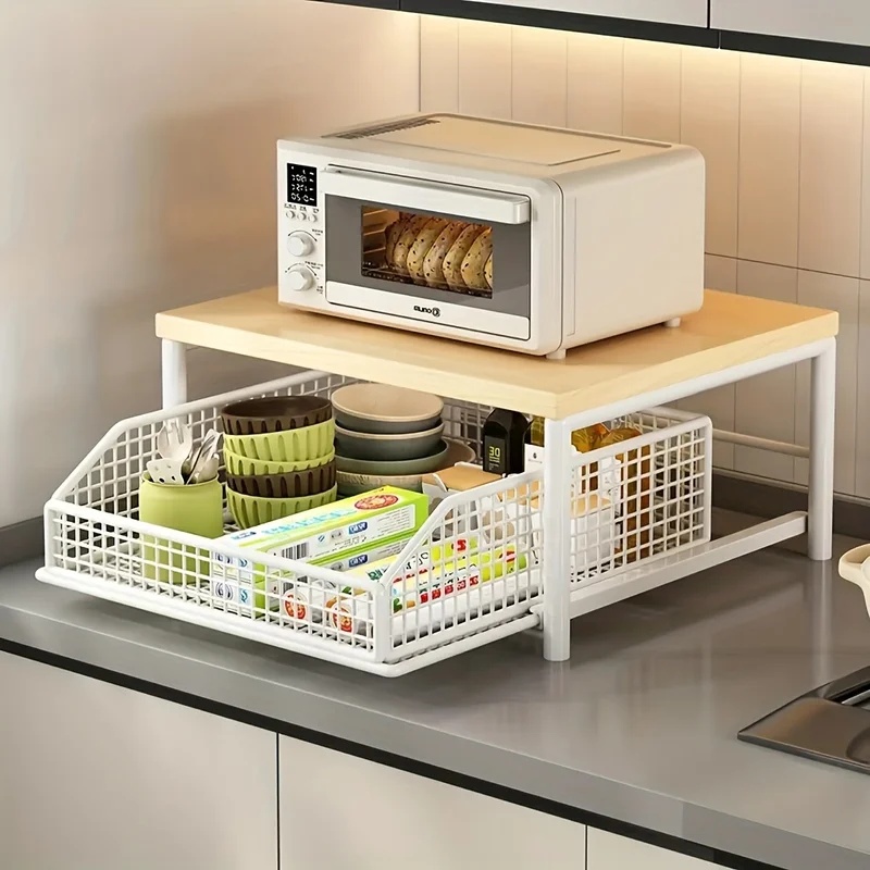 Vertikaler Mikrowellenständer  – Kitchen Baking Drawer Bewertung und Preis