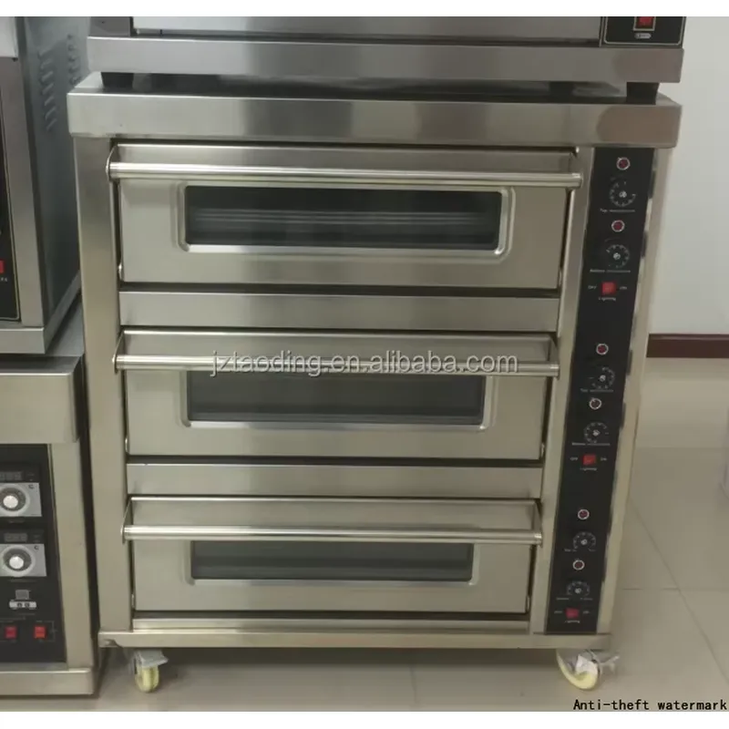 2026er 3-Deck 6-Blech Gewerbli – Commercial Kitchen Baking Equipment Bewertung und Preis