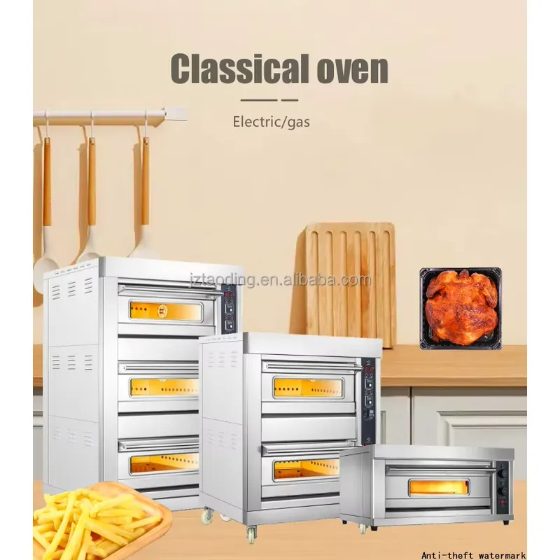 2026er 3-Deck 6-Blech Gewerbli – Commercial Kitchen Baking Equipment Bewertung und Preis