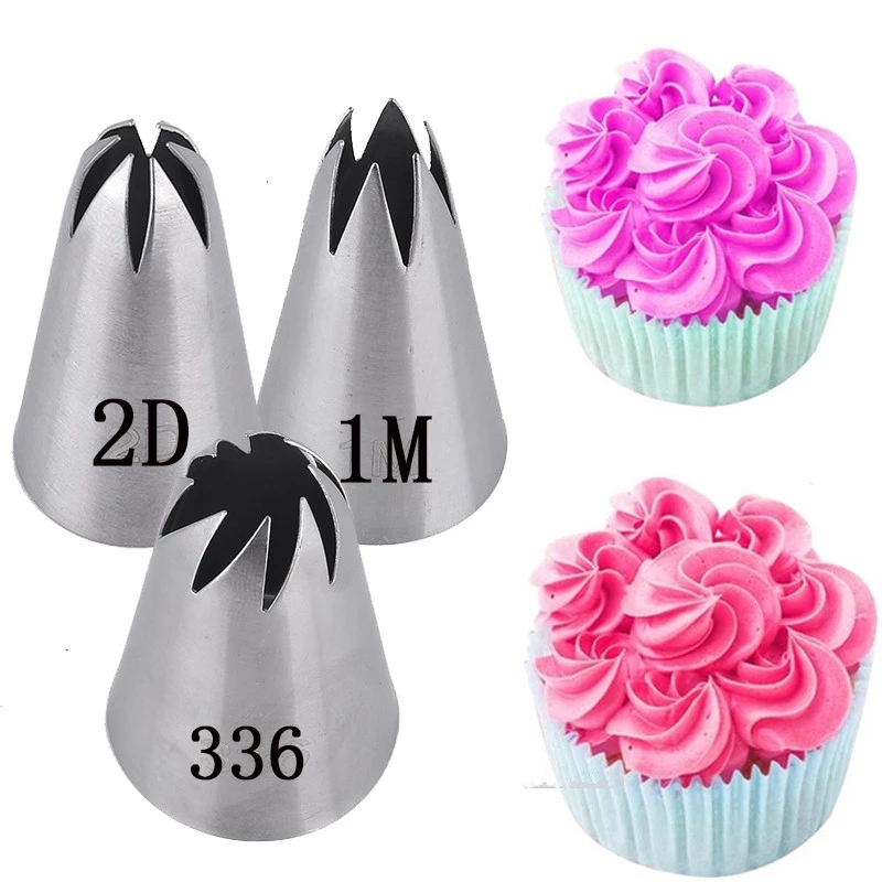 1/3 stücke Rose Gebäck Düsen K – Decorating Tip Set Bewertung und Preis