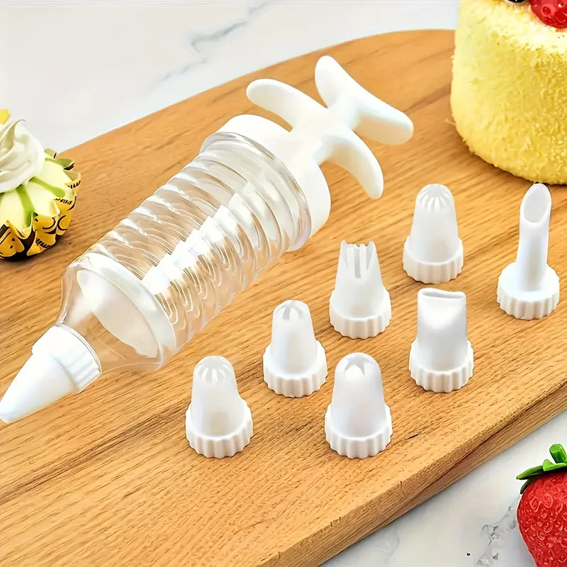 8-teiliges Kunststoff-Spritztü – Decorating Tip Set Bewertung und Preis