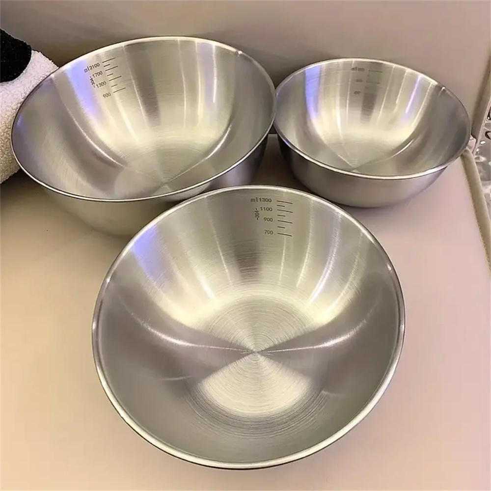 1-3-teiliges Edelstahl-Schüsse – Kitchen Baking Scale Bewertung und Preis