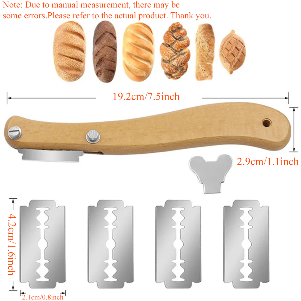 1Set, Brot Cutter Französisch  – Bread Lame Scoring Bewertung und Preis