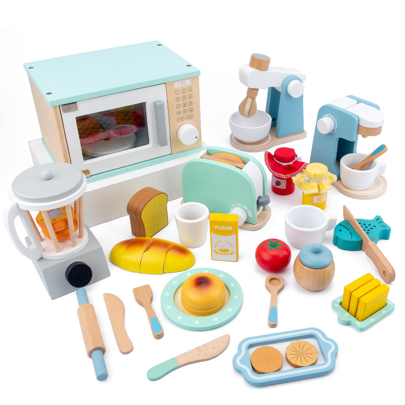 Hölzernes Pretend-Küchenspiels – Kitchen Kids Baking Set Bewertung und Preis