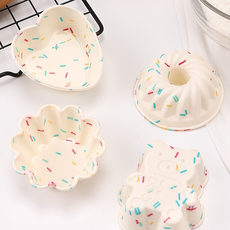 4 stücke farbige Silikon Kuche – Kitchen Baking Utensils Bewertung und Preis
