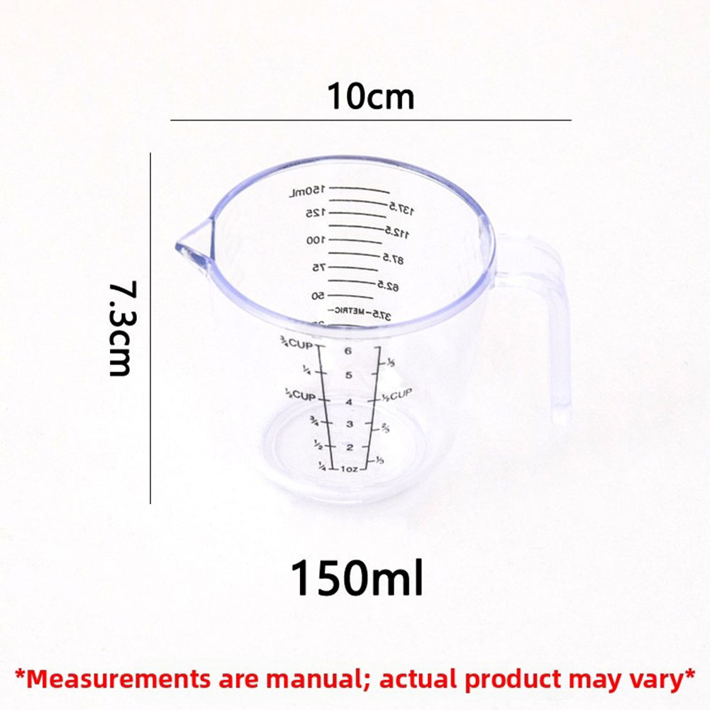 Kunststoff-Messbecher-Set 150m – Kitchen Baking Scale Bewertung und Preis